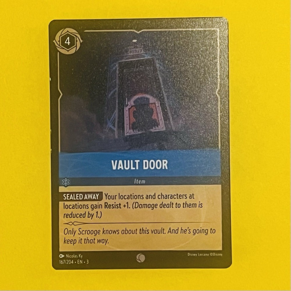 Disney Lorcana Vault‎ Door #167/204 EN Card